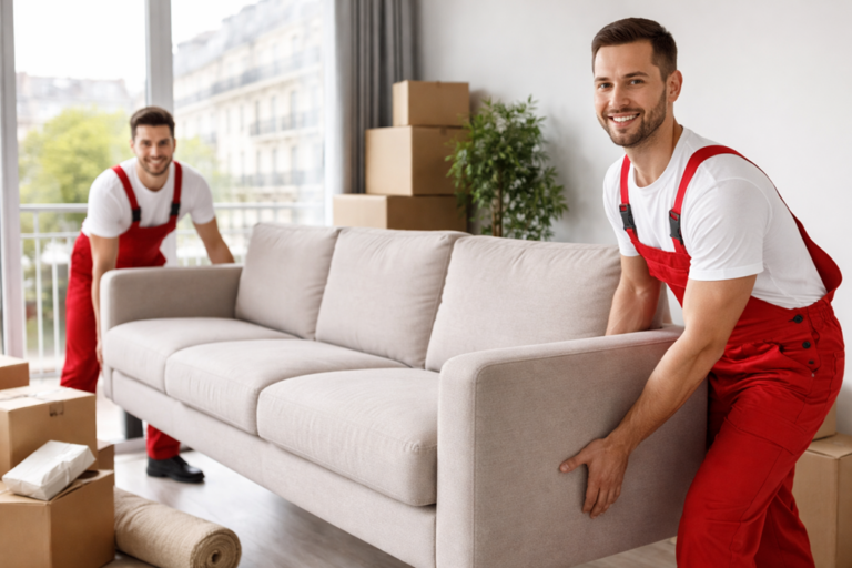 demenagement dans appartement parisien