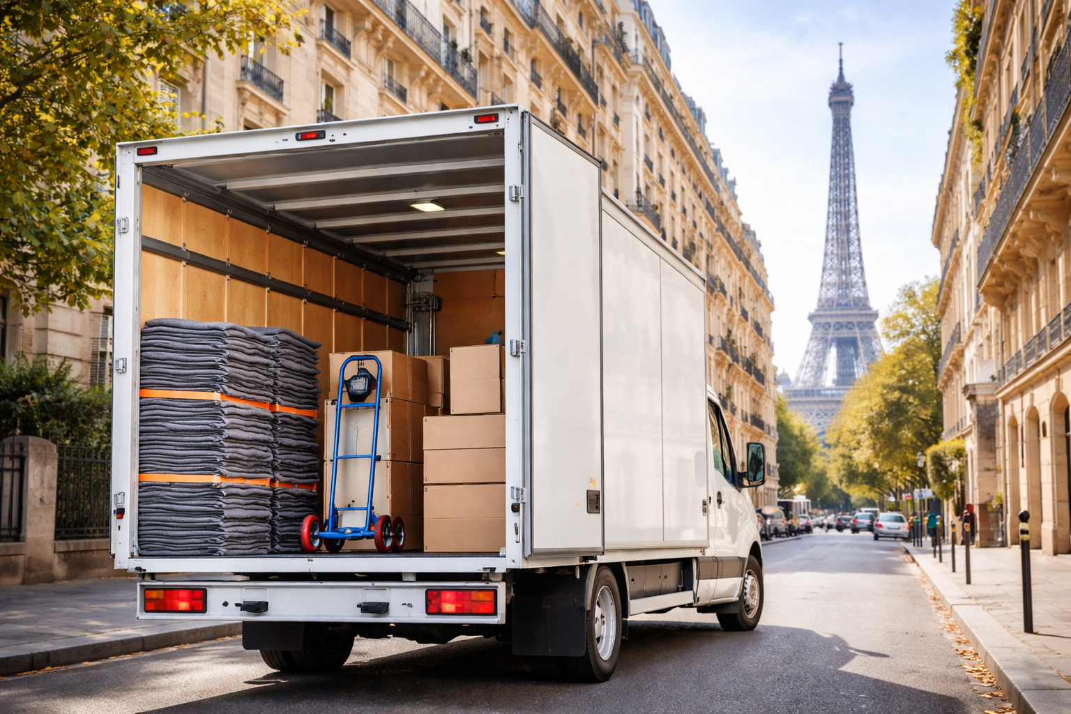camion de déménagement à paris