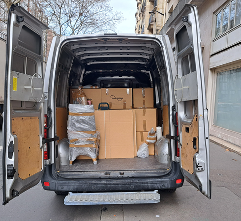 Mini déménagement Paris 94 transport canape paris
